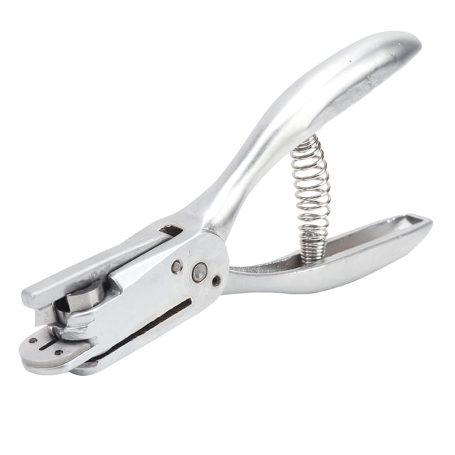 6inch 2 in 1 Dual Purpose Punch Pliers Round Hole Puncher Garment Marking Steel Tools