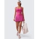 thumbnail image 3 of Falda CRZ YOGA Plisada de Cintura Alta con Bolsillos Morada XX-S, 3 of 6