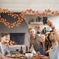 thumbnail image 2 of 20Ft Thanksgiving Decoration Pumpkin Maple Leaf Garland String Lights Halloween Fall Decoration Seasonal Light Indoor Outdoor Decor Gift, 40 LED, 2 of 7