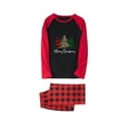 thumbnail image 3 of Odeerbi Christmas Pajamas for Family Holiday Long Sleeve Family Christmas Pajamas Matching Sets Mom Parent-Child Printed Home Wear Two-Piece Sleepwear Xmas Family Matching PJs Set Red, 3 of 3