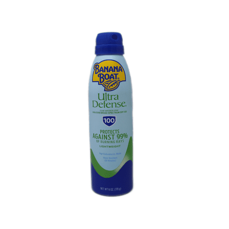 Banana Boat Ultra Defense SPF 100 Sunscreen Spray ULTRAMIST, Each
