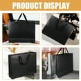 thumbnail image 6 of Black Gift Bags with Handles for Party Favors Birthday Presents Storage Use 6pcs, 6 of 6