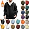 thumbnail image 7 of Chiccall Zip up Hoodies for Men Winter Fleece Lined Sweatshirt Thick Warm Hooded Jacket with Zipper Pockets, 7 of 7