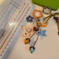 thumbnail image 5 of Unique Star Dog Bowknot Pendant Keyring Lovely Charm Key Holder Decoration Gift For Teens Best Friend, 5 of 9