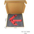 thumbnail image 4 of Woodworking Measuring Tool, Line Gauge Center, 45/90 Degree Right Angle Line Gauge Carpenter Ruler, 4 of 5