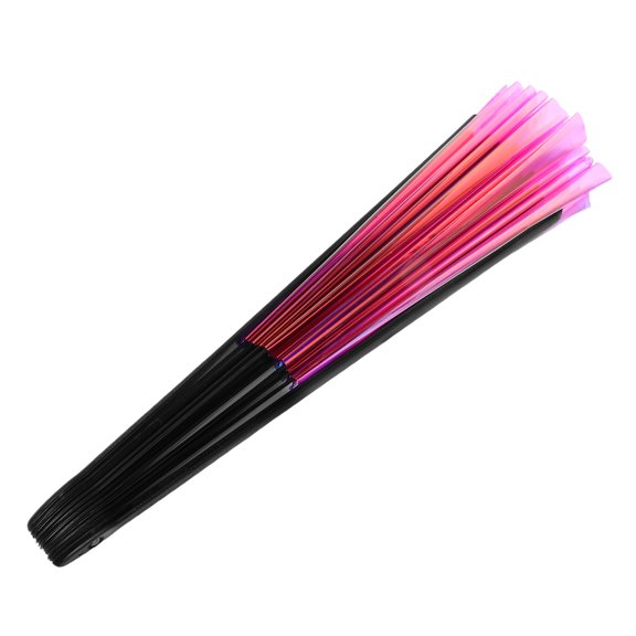 ELAYARD Pink Large Folding Fan Handheld for Carnival and Chinese ce Props
