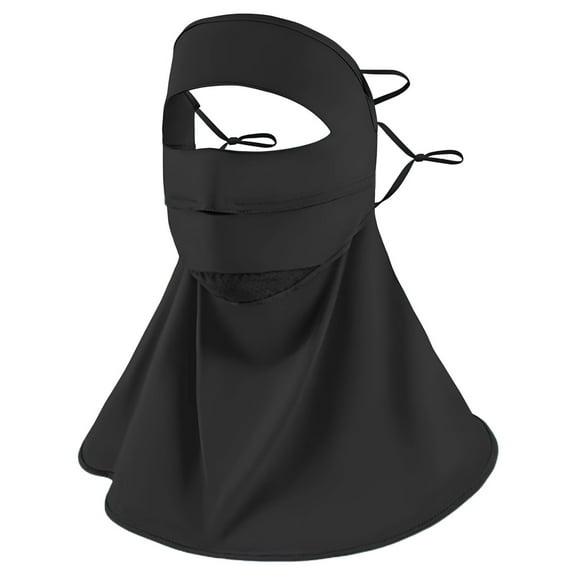 Cooling Neck Gaiter for Men, Full Face Sunlight Protection Mask, Adjustable Ice Silk Neck Gaiter with Breathable Mesh, Ideal for Summer Cycling, Outdoor Sports, and Sun Protection