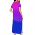 thumbnail image 5 of Long Knit Zip-Front Robe for Women with Pockets, Soft Full-Length Housecoat for Lounging and Sleepwear, 5 of 7