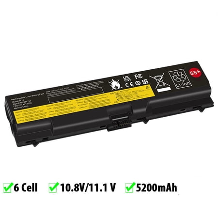6 Cell Battery for Lenovo Thinkpad SL510 2875