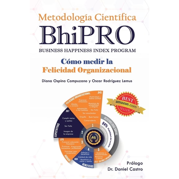MetodologÃ­a CientÃ­fica BhiPRO - CÃ³mo Medir La Felicidad Organizacional, (Paperback)