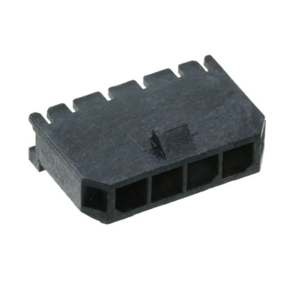 0436500401 Connector Header Through Hole, Right Angle 4 position 0.118 :RoHS