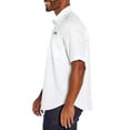 thumbnail image 3 of Eddie Bauer Men's Short Sleeve Woven Classic Fit Tech Shirt (Bright White, XXL), 3 of 4