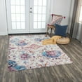 thumbnail image 3 of Alora Decor Morocco 8'10"x11'10" Vine/Diamond Cream/Blue/Rust/Gold Area Rug, 3 of 5
