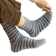 thumbnail image 2 of CFMIURAN Grey Cozy Crew Socks, Thermal Socks for Coral Fleece Socks Stripe Socks Colorful Lightweight Athletic Socks Casual Socks Winter Socks Funny Socks, 2 of 8