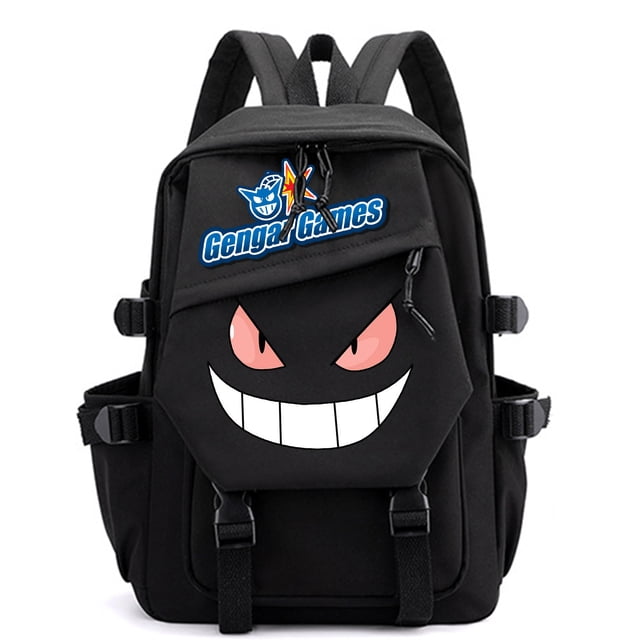 Mochila impermeable Pokemon Pikachu Gengar para mujer, mochila escolar para estudiante, niña, portátil, libro, paquete zhangyuxiang unisex