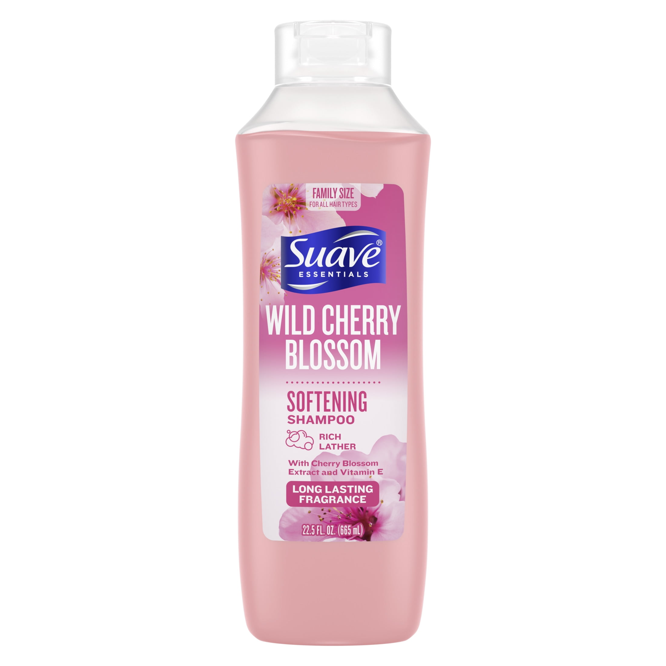 fælde Statistikker by Suave Softening Shampoo Wild Cherry Blossom, 22.5 oz - Walmart.com