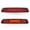 Red X, variant on PIT66 LED 3rd Brake Light, Fit for 1993-2011 Ford Ranger/1999-2016 Ford F250 SD F350 SD F450 SD F550 SD/1995-2003 Mazda B2300 B2500 B3000 B400 Smoky Lens Black Housing