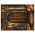 thumbnail image 2 of ABPHOTO Polyester Halloween Photography Backdrop Retro Door Photo Background 5x7ft, 2 of 3