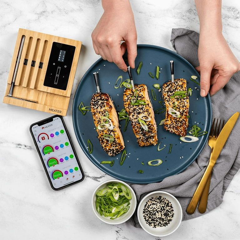 MEATER Block 4 Probe WiFi Bluetooth Smart Meat Thermometer BBQ Oven Grill Walmart