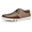 BROWN, variant on Mens Mesh Leather Sneakers Casual Shoes Slip On Lace Up Waking Shoes