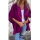 thumbnail image 3 of Nueva chaqueta de capa de una pieza con solapa de otoño e invierno para mujer, cárdigan informal holgado con manga Dolman a la moda para mujer, capa con capucha, 3 of 5
