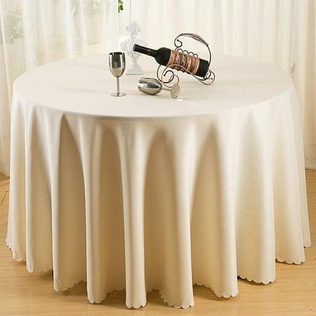 

Birthday Table Clothes Pet Tablecloth For Picnic Party Family Plain Crochet Tablecloth 120 Polyester round Tablecloths