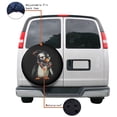 thumbnail image 4 of KAKALAD Cute Penguin 06 Spare Tire Cover Universal Vehicle Accessories Buckle Car Tools 16”in, 4 of 6