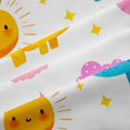 thumbnail image 5 of Erosebridal Colorful Cute Dinosaur Blackout Curtains Set of 2 (52x84 Each) For Girl Kids,Multicolor Clouds Print Window Curtains, 5 of 7