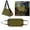 Green, variant on Vikakiooze 2023 Firewood Log Carrier Bag - Waxed Canvas Wood Bag - Fireplace Accessories
