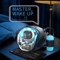 thumbnail image 5 of Altavoz Bluetooth Inalámbrico con Forma de Nave Espacial de Astronauta, Interactivo con IA y Luz RGB, Despertador y Luz ., 5 of 5