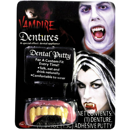Big Bubba Vampire Teeth Halloween Accessory (Best Vampire Teeth Uk)