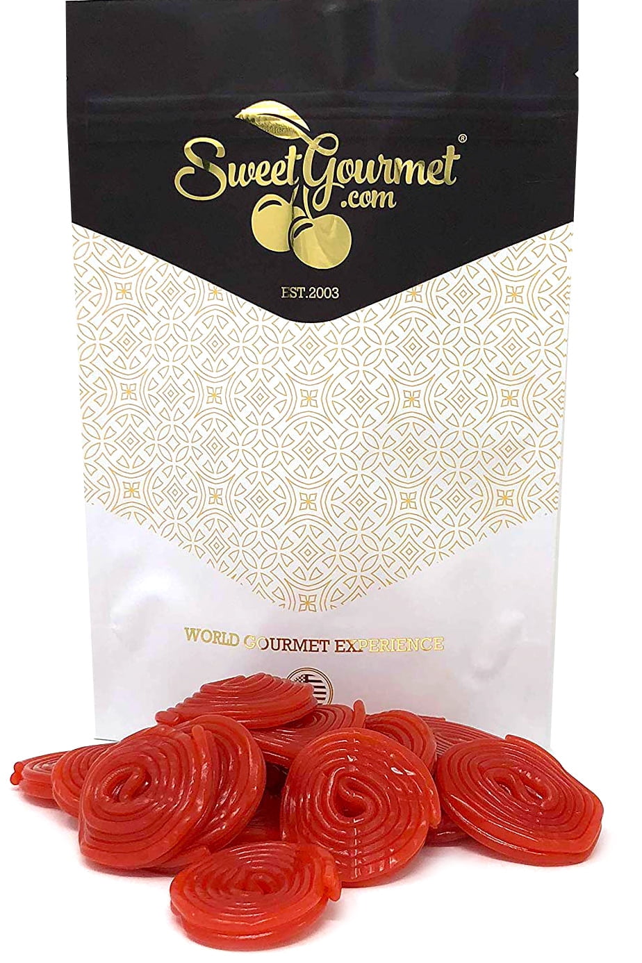SweetGourmet Licorice Caramels - Old-English Soft Butter Caramels, 2 Pound Bag, Individually Wrapped