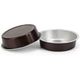 thumbnail image 4 of Mini Ramekins with Lids oz Disposable Aluminum Foil Cake Baking Tins Pans Creme Brulee Tart Pie Tins Silver Small Individual Round Containers Oven for Baking, 4 of 6