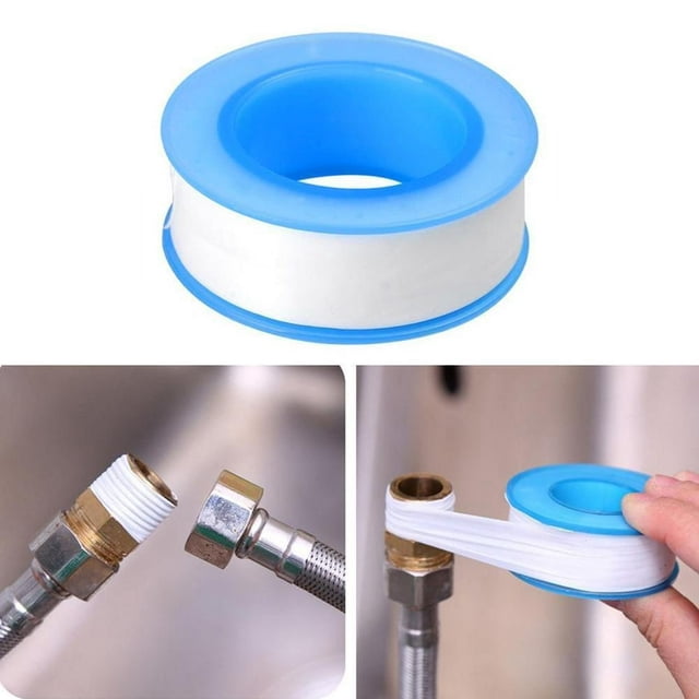 CUITING 2 PCS Thread Seal Tapes PTFE Pipe Sealant Seal Tape Industrial Sealant Tape for Shower Head Pipe Sealing (0.8*470 Inches)