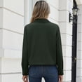 thumbnail image 5 of Jacket Women Fall Barn Cropped Corduroy Jacket Y2K Button Down Shacket M, 5 of 7