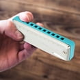 thumbnail image 1 of Harmonica, Musical Instrument, Long Service Life Waterproof For Professionals Beginners Musical Musician White,Blue,Orange,Red,Black, 1 of 8