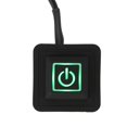 thumbnail image 4 of Qiilu USB Electric Clothes Five Heater Pads Heating Adjustable Temperature Warmer Tool, Adjustable USB Heater Pad, USB Electric Cloth Heater, 4 of 7