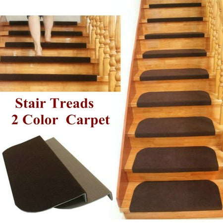 1Pcs Non-slip Carpet Stair Treads Mats Staircase Step Rug Protection Cover (Best Wearing Carpet For Stairs)