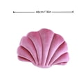 thumbnail image 2 of Shell Pillow Accent Decorative Throw Pillows Seashell Shaped Soft Velvet Cushions Home Decor for Living Room Bedroom Couch Sofa Beach Theme, 2 of 2