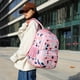 thumbnail image 2 of Mochila Escolar MIMA GIRL FASHION Set 3 Pcs Rosa Mochila De Viaje Porta Laptop Lonchera Lapicera Resistente a salpicaduras Llavero Antiestrés Incluido Casual, 2 of 7