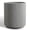 Gray, variant on Vucunty Concrete Planter, Round Cement Planter, Vertical Texture, 16 Inch, Large Outdoor Indoor Flower Pot, Black