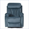 thumbnail image 6 of Power Lift Recliner for Elderly, Fabric Electric Reclining Sofa with Remote Control for Living Room | Navy Blue, 6 of 13