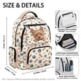 thumbnail image 7 of Pzuqiu Yorkshire Terrier Dog Backpack for Kids Portable Students Schoolbags Bookbags Large Capacity Laptop Daypack with Side Pockets Lightweight Girls School Backpack Breathable, 7 of 7