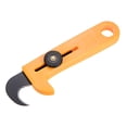 thumbnail image 1 of Unique Bargains Retractable Utility Knife, Box Cutter Letter Opener Pocket Knives, Yellow, 1 of 5