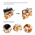 thumbnail image 3 of Thanksgiving Oak Travel Wallet - Stylish Coin Purse with 0.7 Microfiber Material & Secure Zinc Alloy Jaws, 4.3x4.7 in/11x12 cm Size, 3 of 7