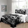 thumbnail image 2 of YingD Housse de Couette Planche à Roulettes Sugar Skull Teinture sur Nœuds Taille Simple Enfants, 2 of 5