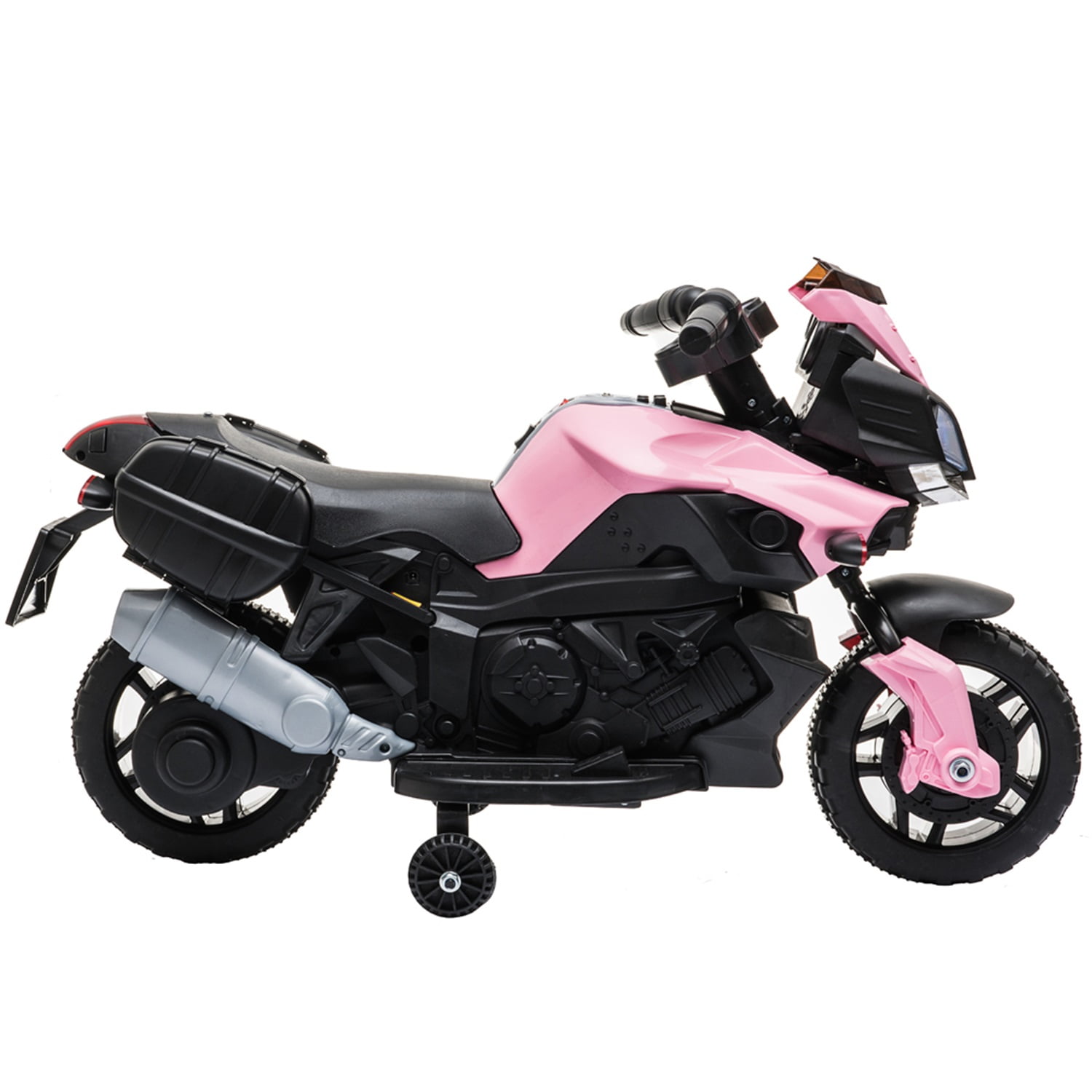 Lowestbest 6V Kids Electric Motorcycle, Kids Ride on Motorcycle, Battery Powered 4 Wheels Motorcycle Toy for Children Ages 1-5 Lowestbest 6V Kids Electric Motorcycle, Kids Ride on Motorcycle, Battery Powered 4 Wheels Motorcycle Toy for Children Ages 1-5