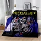 thumbnail image 3 of Horror movie B-Beetlejuice blankets Flannel Warm blanket Soft and comfortable blanket Travel Blanket bed linings Birthday Gift, 3 of 5