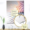 thumbnail image 3 of Designart "Evening Sunset Tide in Yellow Hues I" Coastal Sunset Oversized Wall Mirror - Coastal Landscapes Office Mirror Wall Decor - Multiple Color Options, 3 of 6