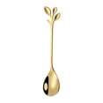 thumbnail image 2 of Fiudx Liquidación de ahorros de invierno Cucharas de acero inoxidable para café, leche, postre, helado, fruta, cucharilla, accesorios, vajilla, regalo, 2 of 5